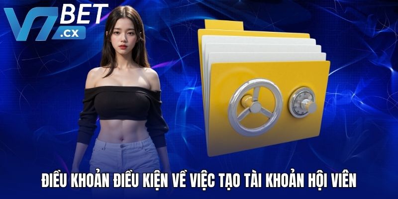 Điều khoản điều kiện về việc tạo tài khoản hội viên