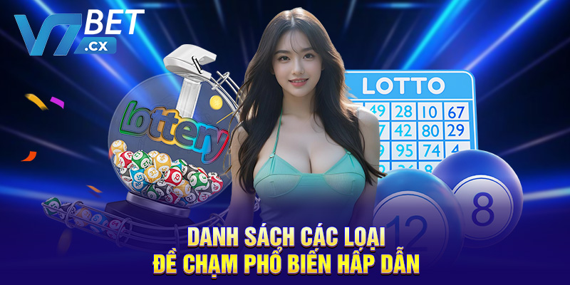 Danh sách các loại đề chạm phổ biến hấp dẫn